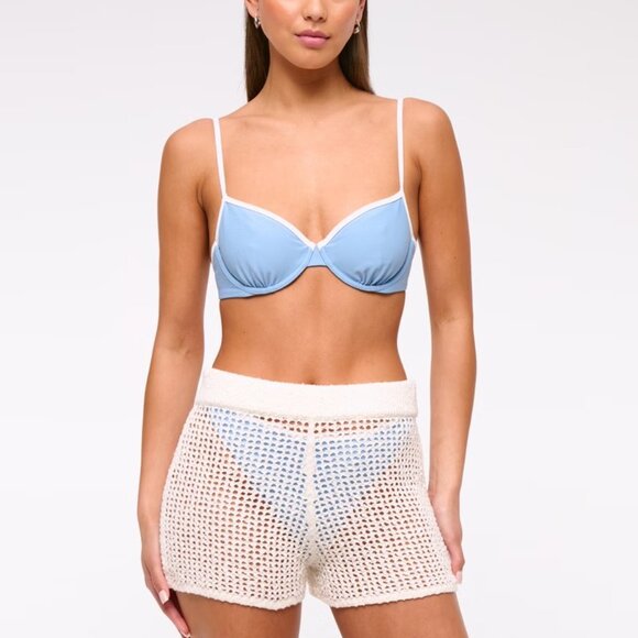 Abercrombie & Fitch Other - Abercrombie & Fitch Crochet-Style Coverup Short
